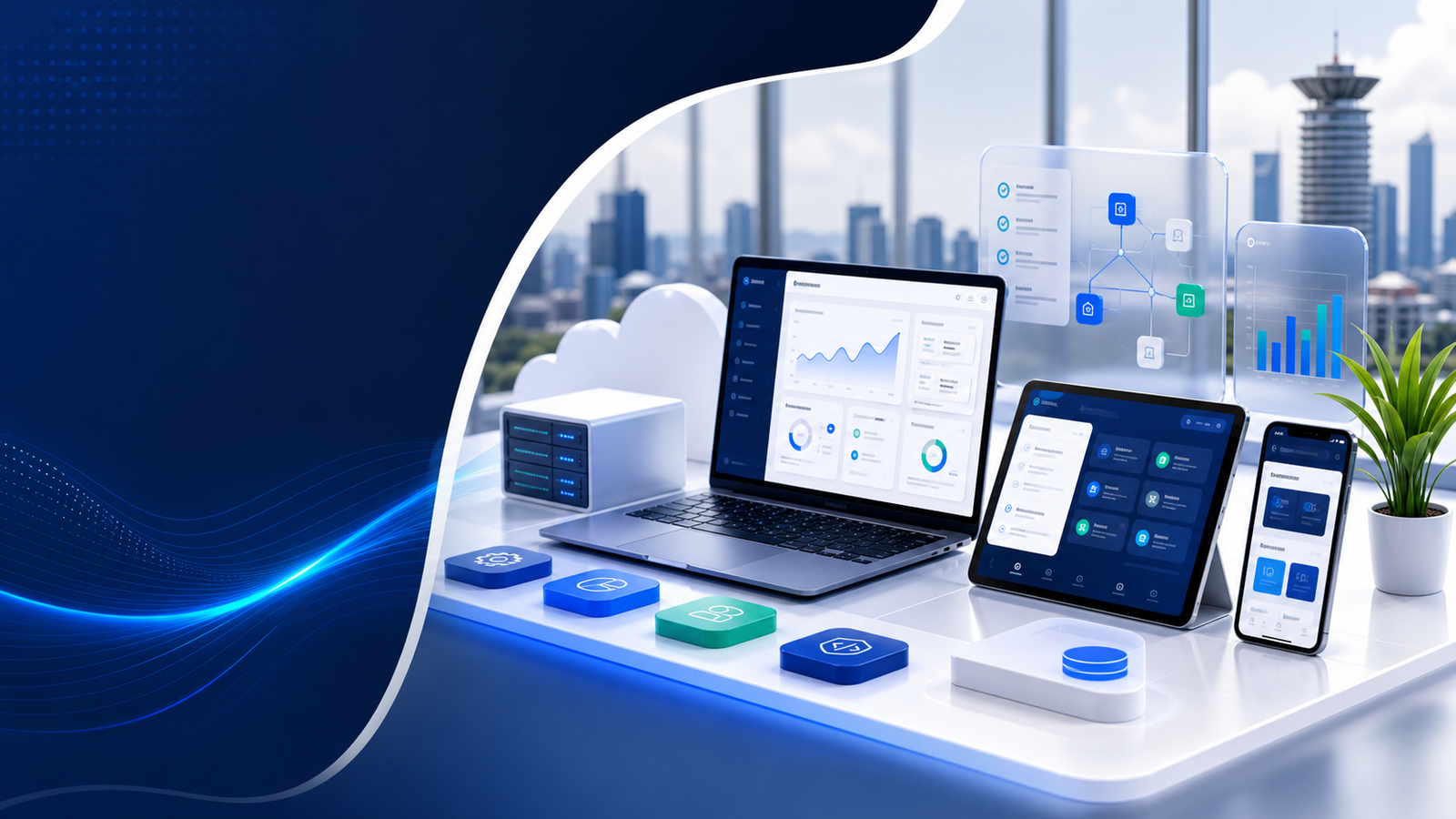 Digital systems, dashboards, apps, and workflow interfaces designed by Rx Code Labs