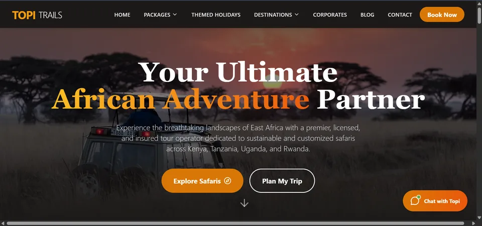 Topi Trails project preview